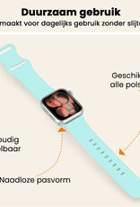 Nomfy Nomfy Apple Watch Bandje Siliconen Verstelbaar (42/44/45/46 mm) - Oud Roze