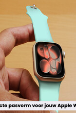 Nomfy Nomfy Apple Watch Bandje Siliconen Verstelbaar (42/44/45/46 mm) - Oud Roze