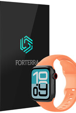 Forterra Forterra Apple Watch Bandje Siliconen Verstelbaar (38/40/41 mm) - Calendula