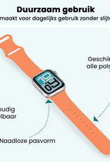 Forterra Forterra Apple Watch Bandje Siliconen Verstelbaar (38/40/41 mm) - Calendula