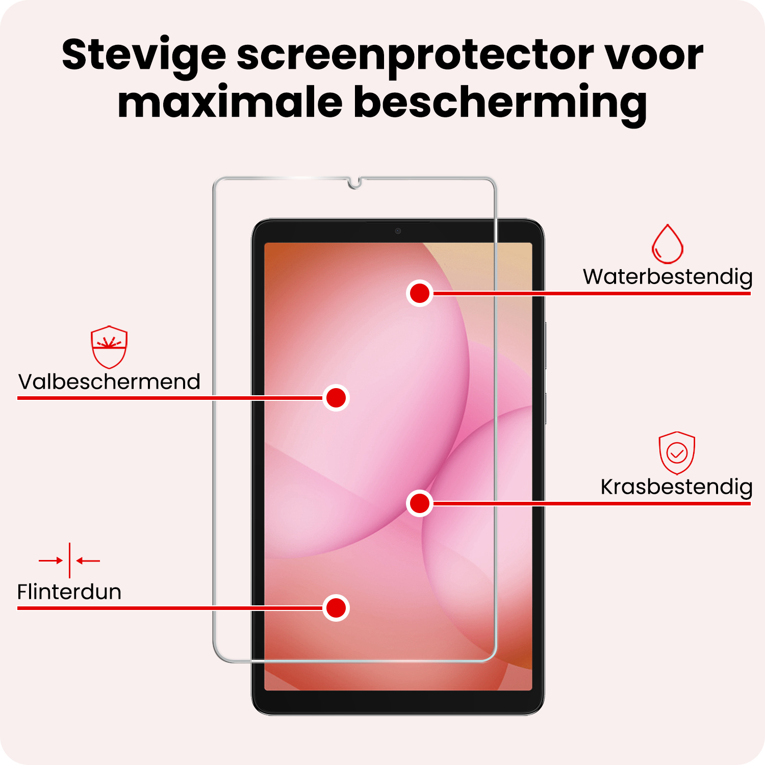 NoXx NoXx Samsung Galaxy Tab A11 Screenprotector - 2 PACK