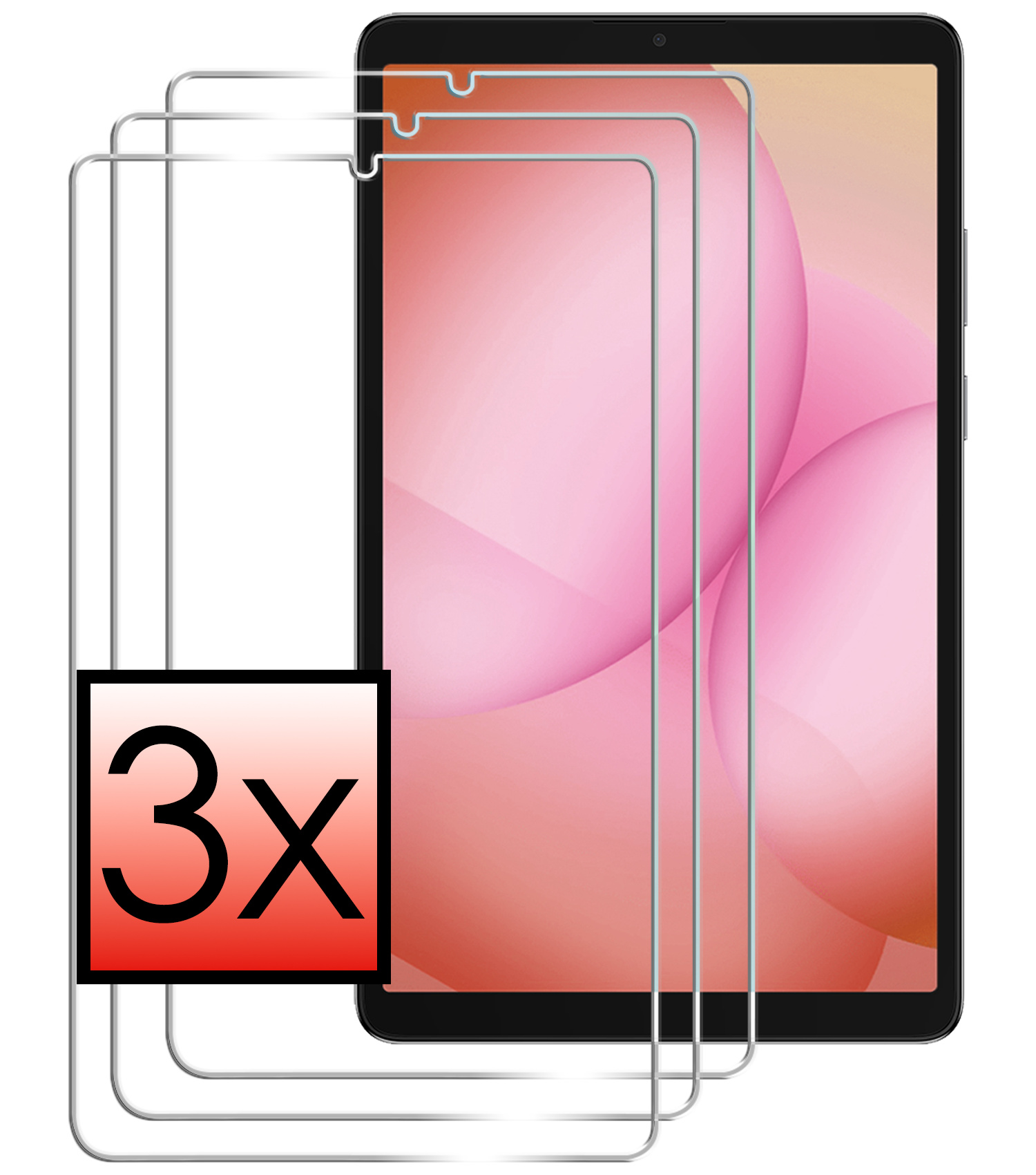 NoXx NoXx Samsung Galaxy Tab A11 Screenprotector - 3 PACK