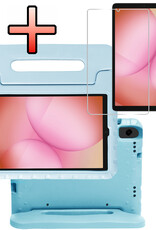 NoXx NoXx Samsung Galaxy Tab A11 Kinderhoes Met Screenprotector - Sky