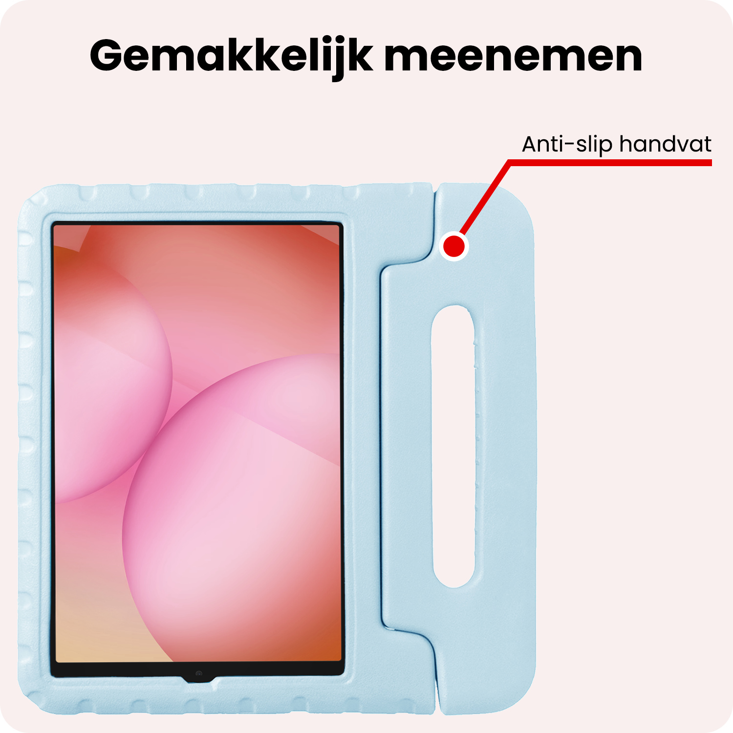 NoXx NoXx Samsung Galaxy Tab A11 Kinderhoes Met Screenprotector - Sky