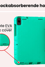 NoXx NoXx Samsung Galaxy Tab A11 Kinderhoes Met Screenprotector - Turquoise