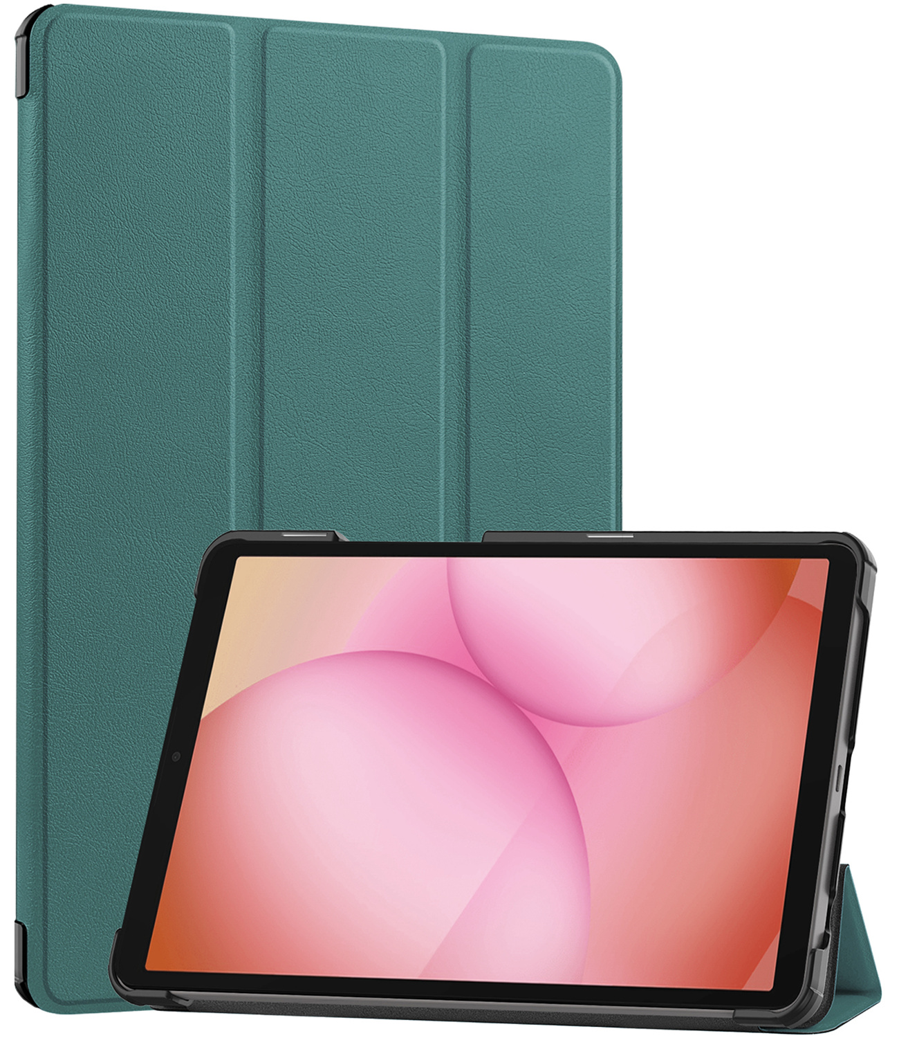 NoXx NoXx Samsung Galaxy Tab A11 Hoes - Donkergroen