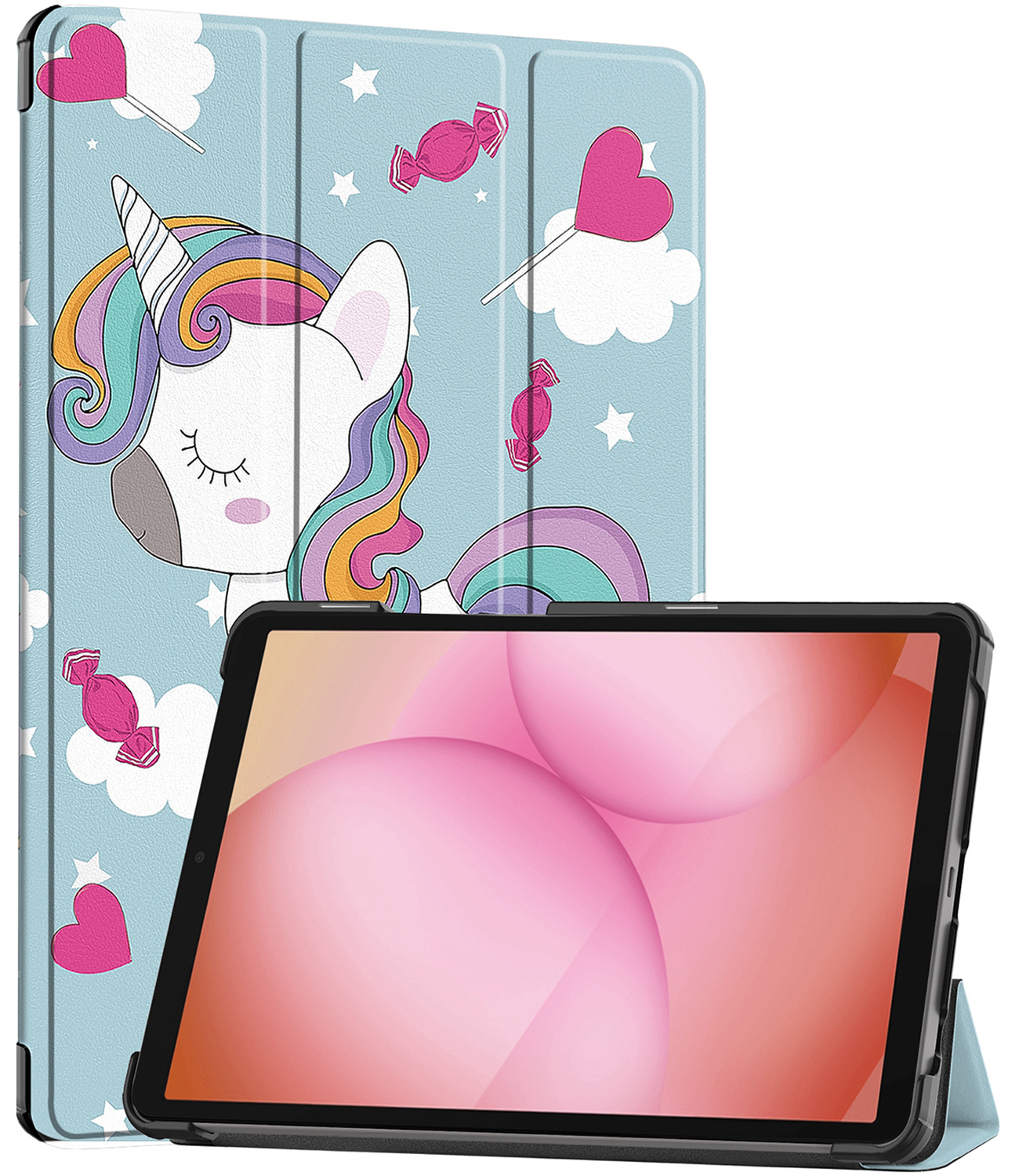 NoXx NoXx Samsung Galaxy Tab A11 Hoes - Eenhoorn