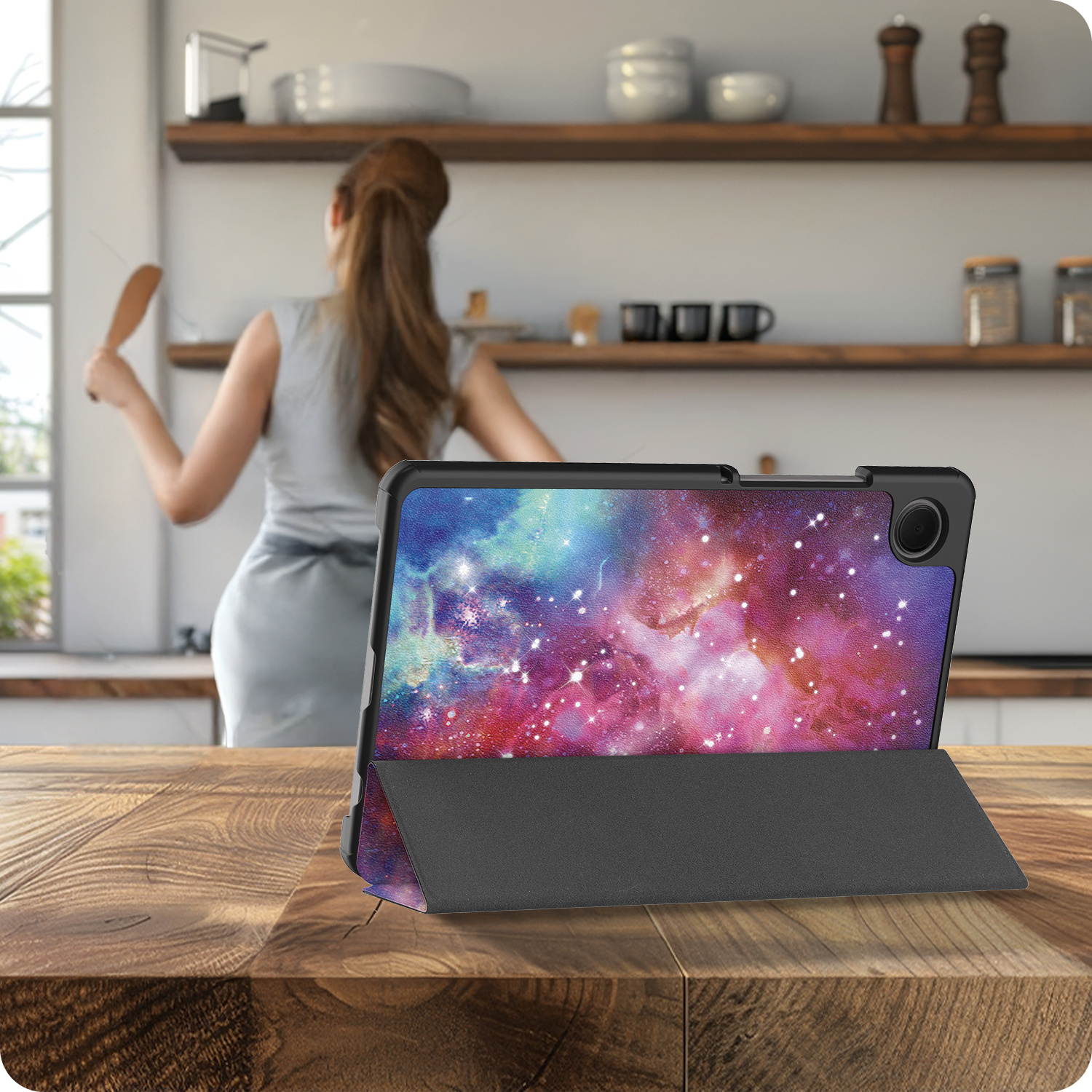 NoXx NoXx Samsung Galaxy Tab A11 Hoes Met Screenprotector - Galaxy