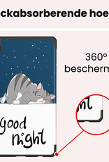 NoXx NoXx Samsung Galaxy Tab A11 Hoes Met Screenprotector - Kat