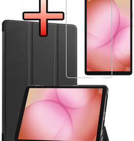 NoXx NoXx Samsung Galaxy Tab A11 Hoes Met Screenprotector - Zwart