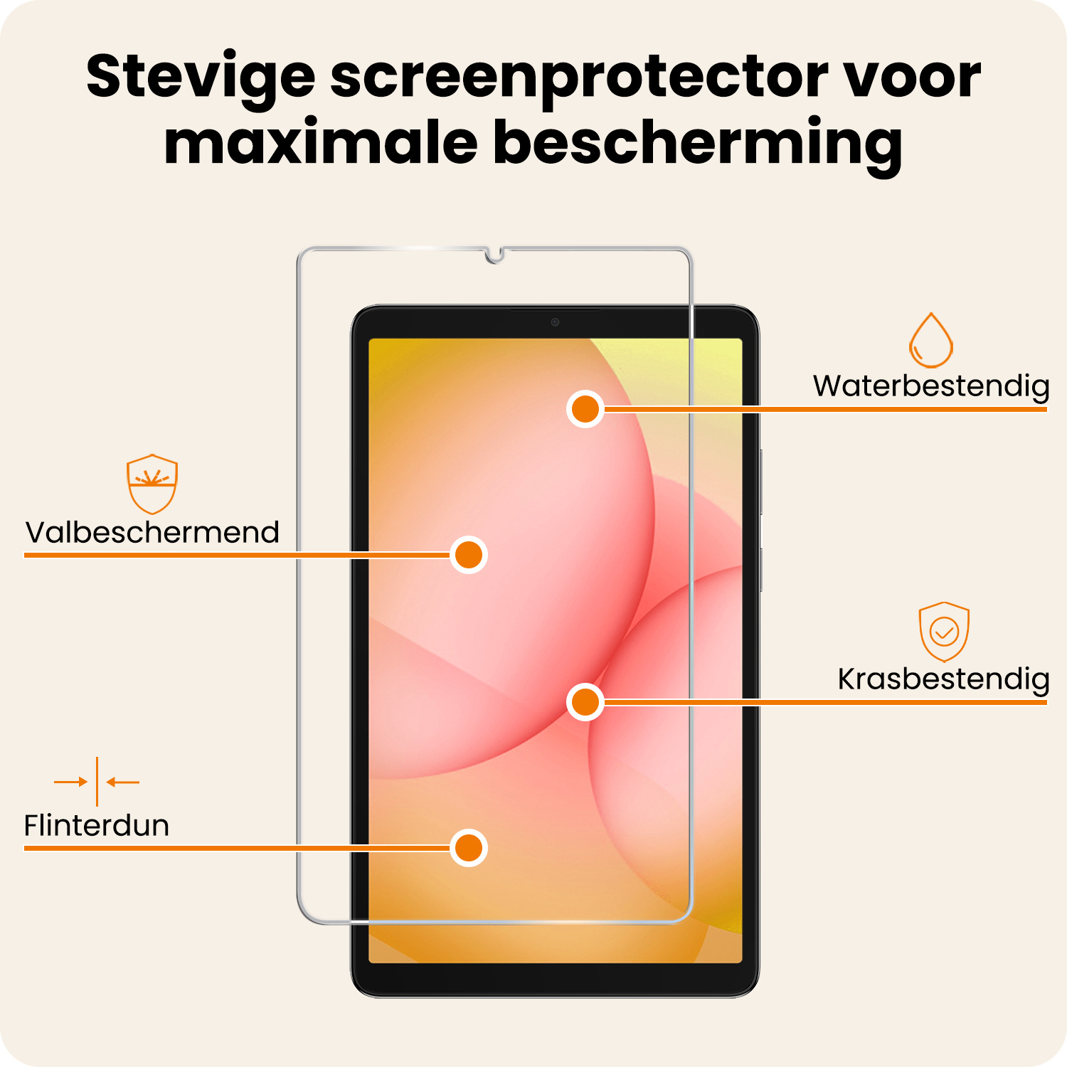 Nomfy Nomfy Samsung Galaxy Tab A11 Screenprotector - 2 PACK