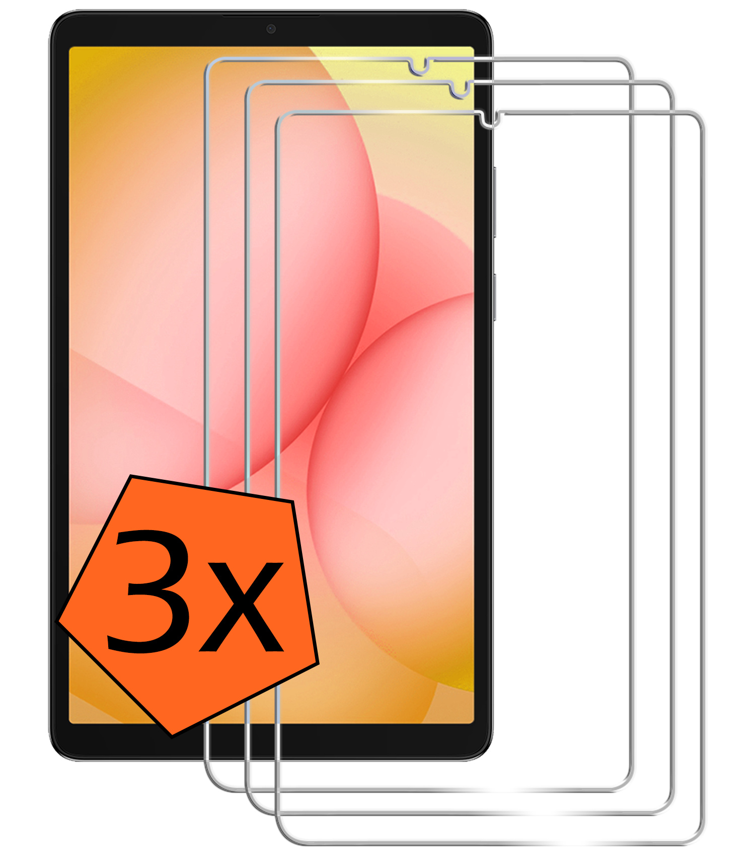 Nomfy Nomfy Samsung Galaxy Tab A11 Screenprotector - 3 PACK