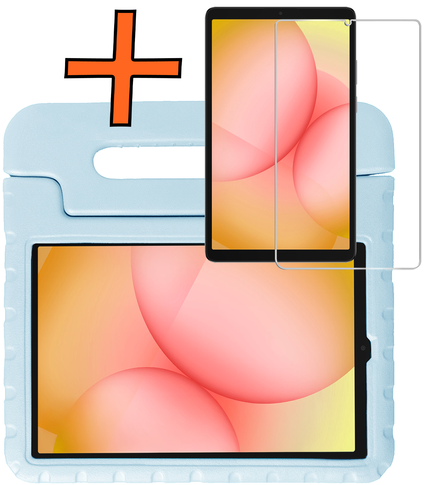 Nomfy Nomfy Samsung Galaxy Tab A11 Kinderhoes Met Screenprotector - Sky