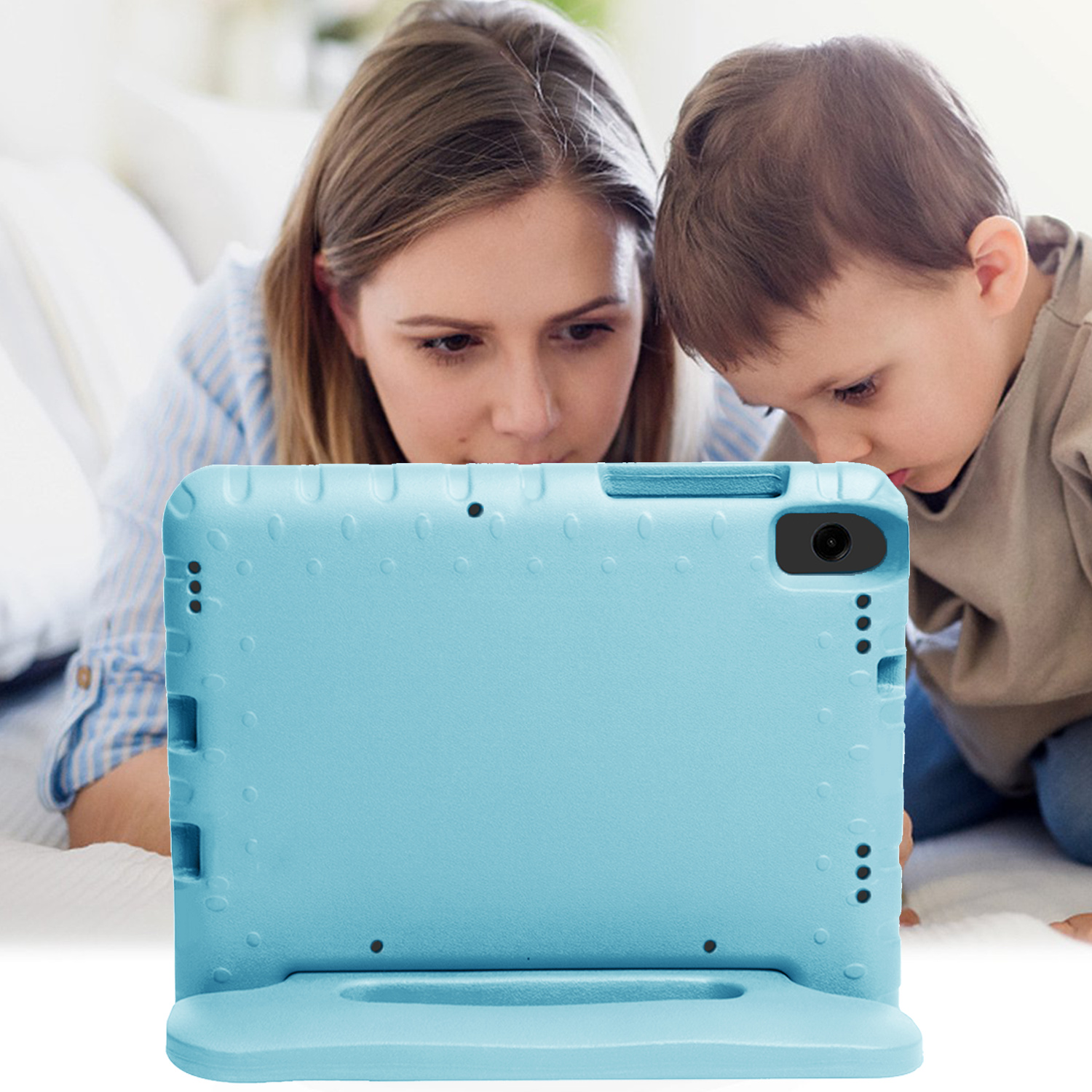 Nomfy Nomfy Samsung Galaxy Tab A11 Kinderhoes Met Screenprotector - Sky