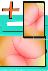 Nomfy Nomfy Samsung Galaxy Tab A11 Kinderhoes Met Screenprotector - Turquoise