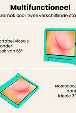 Nomfy Nomfy Samsung Galaxy Tab A11 Kinderhoes Met Screenprotector - Turquoise