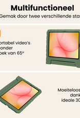 Nomfy Nomfy Samsung Galaxy Tab A11 Kinderhoes Met 2x Screenprotector - Donkergroen