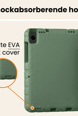 Nomfy Nomfy Samsung Galaxy Tab A11 Kinderhoes Met 2x Screenprotector - Donkergroen