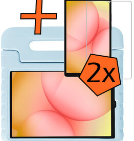 Nomfy Nomfy Samsung Galaxy Tab A11 Kinderhoes Met 2x Screenprotector - Sky