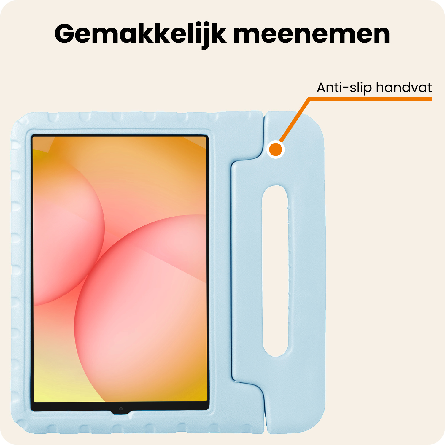 Nomfy Nomfy Samsung Galaxy Tab A11 Kinderhoes Met 2x Screenprotector - Sky