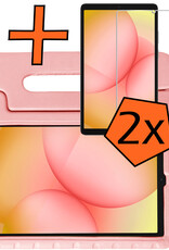 Nomfy Nomfy Samsung Galaxy Tab A11 Kinderhoes Met 2x Screenprotector - Zalm