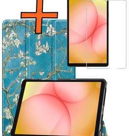 Nomfy Nomfy Samsung Galaxy Tab A11 Hoes Met Screenprotector - Bloesem