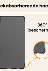 Nomfy Nomfy Samsung Galaxy Tab A11 Hoes Met Screenprotector - Grijs