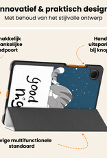 Nomfy Nomfy Samsung Galaxy Tab A11 Hoes Met Screenprotector - Kat