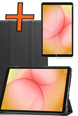 Nomfy Nomfy Samsung Galaxy Tab A11 Hoes Met Screenprotector - Zwart