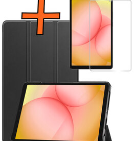 Nomfy Nomfy Samsung Galaxy Tab A11 Hoes Met Screenprotector - Zwart