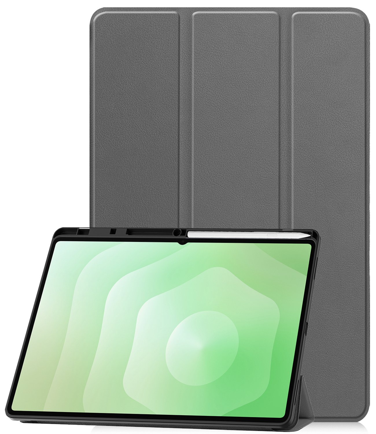 BASEY. BASEY. Samsung Galaxy Tab S11 Ultra Hoesje Met Uitsparing S Pen - Grijs