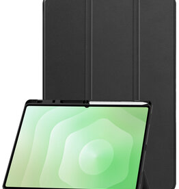 BASEY. BASEY. Samsung Galaxy Tab S11 Ultra Hoesje Met Uitsparing S Pen - Zwart