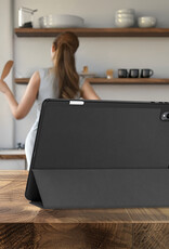 BASEY. BASEY. Samsung Galaxy Tab S11 Ultra Hoesje Met Uitsparing S Pen - Zwart