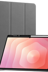 NoXx NoXx Samsung Galaxy Tab S11 Ultra Hoesje Met Uitsparing S Pen - Grijs