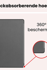 NoXx NoXx Samsung Galaxy Tab S11 Ultra Hoesje Met Uitsparing S Pen - Grijs