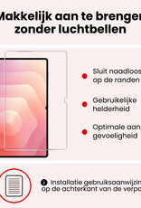 NoXx NoXx Samsung Galaxy Tab S11 Ultra Hoesje Met Uitsparing S Pen Met Screenprotector - Zwart