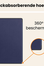 Nomfy Nomfy Samsung Galaxy Tab S11 Ultra Hoesje Met Uitsparing S Pen - Donkerblauw