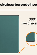 Nomfy Nomfy Samsung Galaxy Tab S11 Ultra Hoesje Met Uitsparing S Pen - Donkergroen