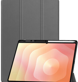 Nomfy Nomfy Samsung Galaxy Tab S11 Ultra Hoesje Met Uitsparing S Pen - Grijs