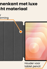 Nomfy Nomfy Samsung Galaxy Tab S11 Ultra Hoesje Met Uitsparing S Pen - Grijs