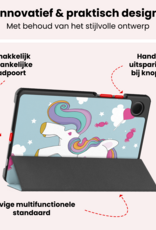 NoXx NoXx Samsung Galaxy Tab A11 Hoes Met Screenprotector - Eenhoorn
