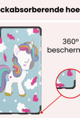 NoXx NoXx Samsung Galaxy Tab A11 Hoes Met Screenprotector - Eenhoorn