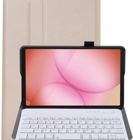 NoXx NoXx Samsung Galaxy Tab A11 Toetsenbordhoes - Goud