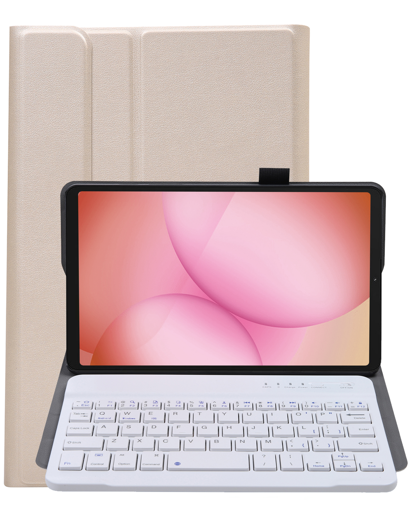 NoXx NoXx Samsung Galaxy Tab A11 Toetsenbordhoes - Goud