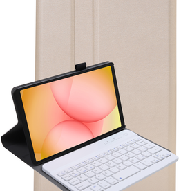 Nomfy Nomfy Samsung Galaxy Tab A11 Toetsenbordhoes - Goud