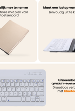Nomfy Nomfy Samsung Galaxy Tab A11 Toetsenbordhoes - Goud