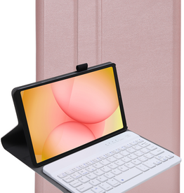 Nomfy Nomfy Samsung Galaxy Tab A11 Toetsenbordhoes - Rosé Goud