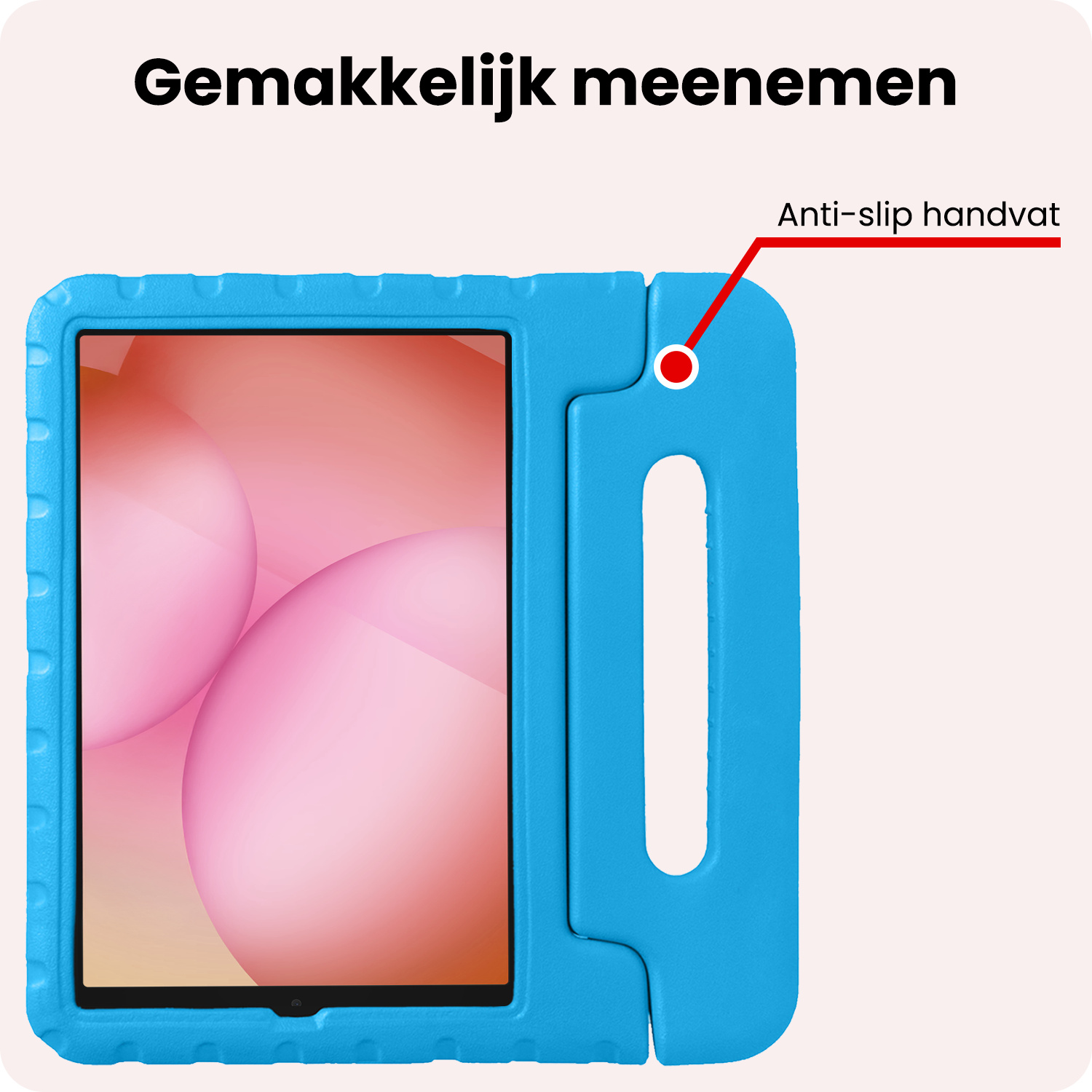 NoXx NoXx Samsung Galaxy Tab A11 Kinderhoes - Blauw