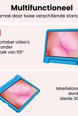 NoXx NoXx Samsung Galaxy Tab A11 Kinderhoes Met Screenprotector - Blauw