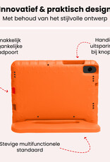 NoXx NoXx Samsung Galaxy Tab A11 Kinderhoes Met 2x Screenprotector - Oranje